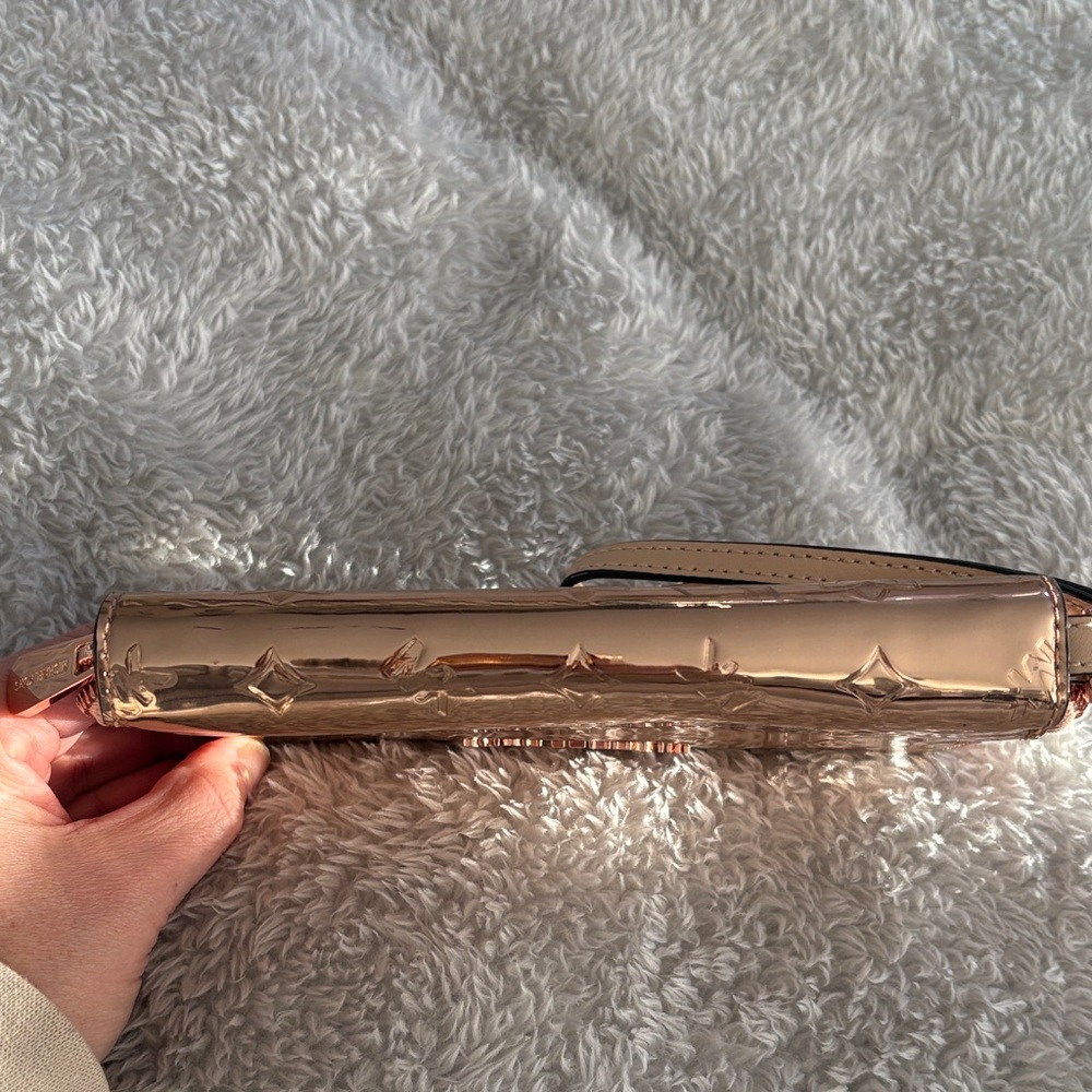Michael Kors Rose Gold Embossed Wallet - Picture 4 of 5
